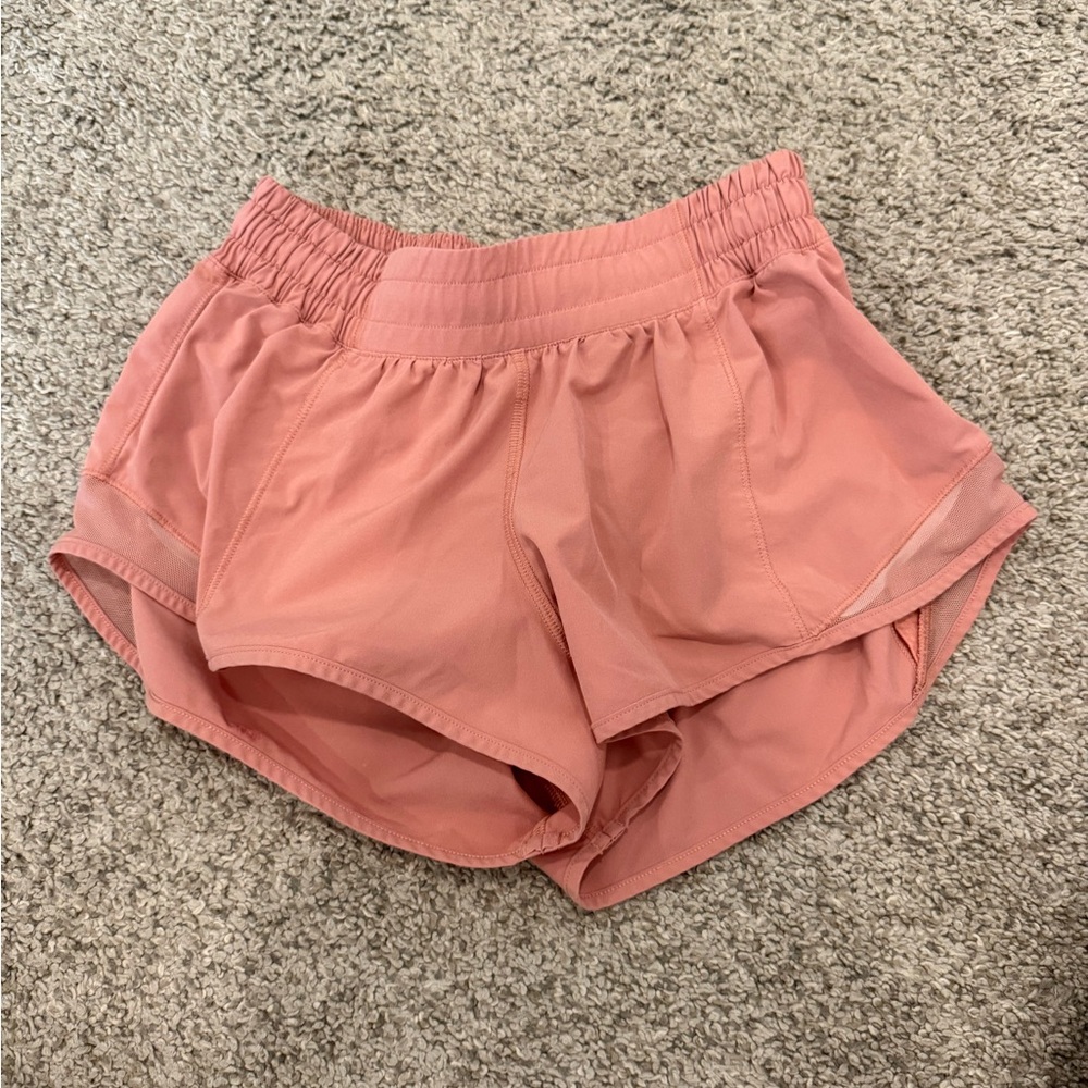 Lululemon Athletica Pink Athletic Shorts Lightweight Performance